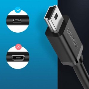Ugreen US249 OTG USB - mini USB adapter (fekete)-2
