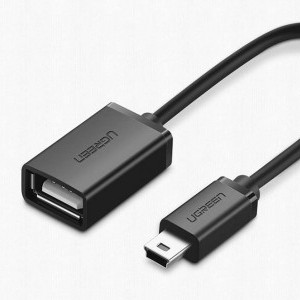 Ugreen US249 OTG USB - mini USB adapter (fekete)-4