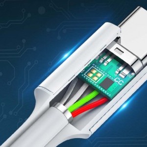 Ugreen US264 USB-C - USB-C kábel, 60W, 2m (fehér)-5