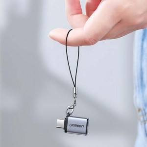 Ugreen US270 USB-A - USB-C OTG adapter (szürke)-4