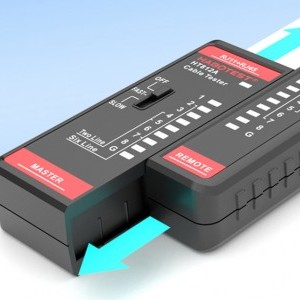 Habotest HT812A Hálózati kábel tesztelő RJ45/RJ14/RJ12/RJ9-3