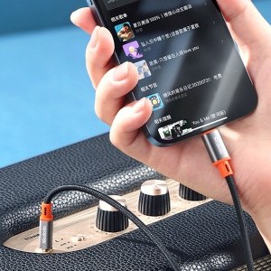 Mcdodo CA-0780 Lightning - 3.5mm AUX mini jack kábel, 1.2m (fekete)-5