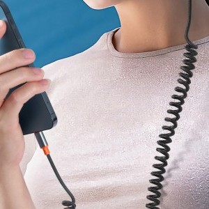 Mcdodo CA-0890 Lightning - 3.5mm AUX mini jack kábel, 1.8m (fekete)-5