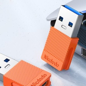 Mcdodo USB-C - USB 3.0 átalakító adapter OT-6550 narancssárga-3