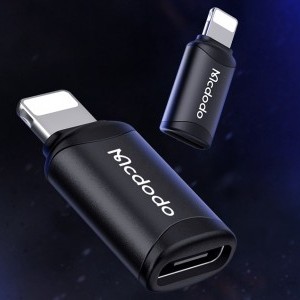Mcdodo USB-C - Lightning átalakító adapter OT-7680 fekete-4
