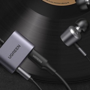 UGREEN CM231 audioadapter USB-C - mini jack 3,5 mm (szürke)-4