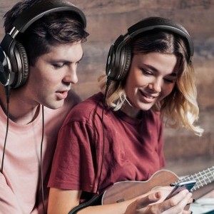 OneOdio Studio HiFi fejhallgatók (fekete)-5