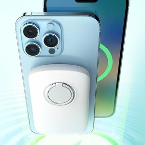 Wireless powerbank 6000mAh Joyroom JR-W030 20W MagSafe gyűrűvel és állvánnyal - lila-3