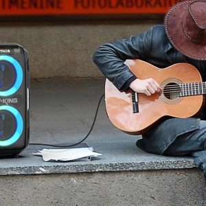 Vezeték nélküli Bluetooth Hangszóró W-KING T9 Pro 120W (fekete) tok-6