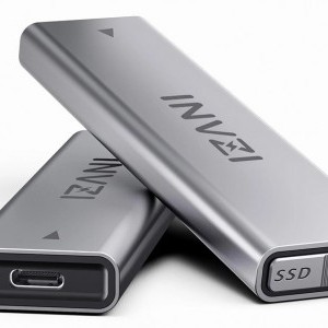 INVZI MagHub 8 az 1-ben USB-C Dokkoló Állomás / Hub iMac-hez SSD Hellyel (Szürke)-3