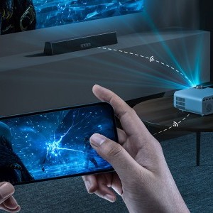 Projektor LED BlitzWolf BW-V5Max, android 9.0, 1080p (fehér)-2