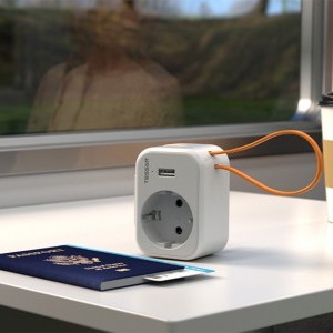 Tessan Fali Aljzat TS-332-DE  USB porttal elosztó-4