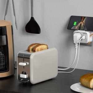 Tessan Fali Aljzat TS-332-DE  USB porttal elosztó-5