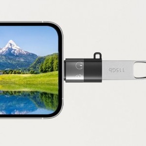 Puluz PU649B USB-C - Lightning OTG Adapter-2