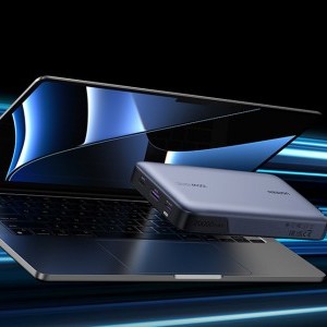 Powerbank 20000mAh Ugreen PB720, USB + 2x USB-C, 100W PD (szürke)-4