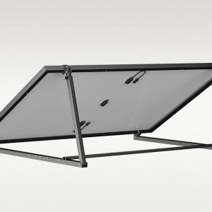 Állítható EcoFlow tartó 400W szabadon álló vagy falra szerelhető PV panelhez-4