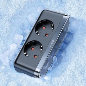 Hálózati elosztó 2 aljzattal 6in1, 2x USB-C, 2x USB-A Mcdodo CH-4610, EU (fekete)-3