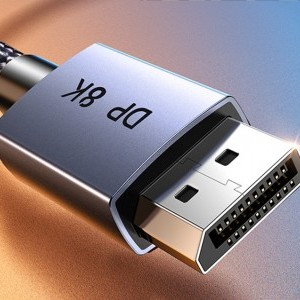 DisplayPort 1.4 Kábel Ugreen DP120, 8K 60Hz, 32.4Gbps, 2m (fekete)-2