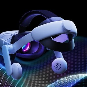 Comfort Audio Fejpánt Kiwi Design QA01 Meta Quest 2-höz, fehér-4