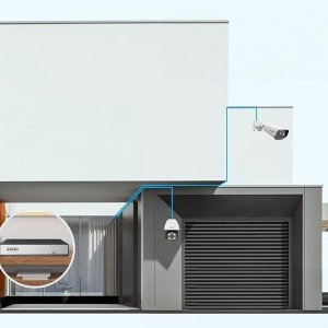 ZOSI IP Kamera készlet 2 db C296 WiFi 5MP & 2 db C182 WiFi 8MP + 8csatornás NVR + 2TB merevlemez-2