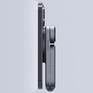 Mágneses vezeték nélküli töltő 3 az 1-ben MagFusion Aukey LC-MC312, 15W Qi2 (szürke) töltállomás-8