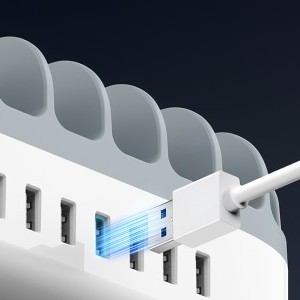 Orico Töltőállomás x10 - fekete-5