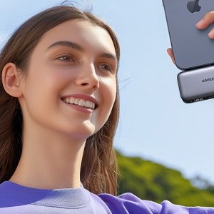 Powerbank 5000mAh Ugreen Nexode PB503, 20W (szürke)-5