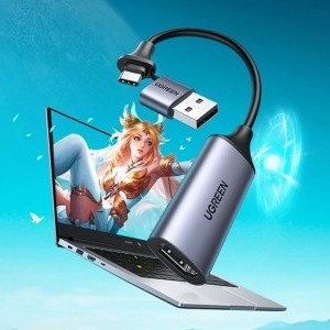 HDMI Rögzítőkártya / Grabber Ugreen CM489, 4K 60Hz, USB + USB-C-6
