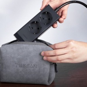 Hálózati elosztó TESSAN TS-FS01DE00 USB portokkal (2x USB-A, 2x USB-C)-6