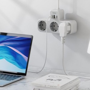 TESSAN TS-323X-C hálózati elosztó USB porttal-1