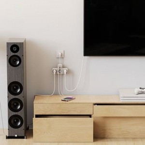TESSAN TS-323X-C hálózati elosztó USB porttal-3