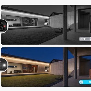 Vezeték nélküli 5MP WiFi kültéri kamera ieGeek ZS-GX4S fekete napelemes-3