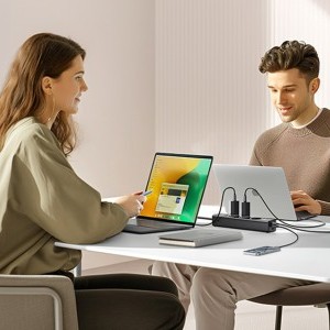 6 az 1-ben 30W GaN hálózati elosztó (EU)-1