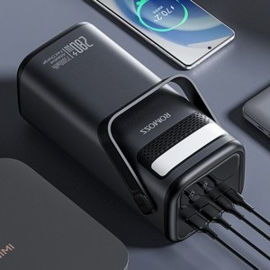 Powerbank Romoss PMT75-DC 75000mAh 280W (fekete)-6