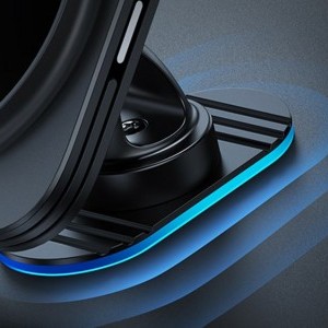 ESR Halolock Magnetic QI2 autós telefontartó MagSafe 15W induktív töltővel a légbeömlőhöz - fekete-1