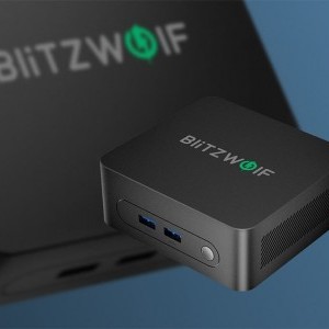 Mini PC BlitzWolf Windows11 Intel dupla kijelző támogatással BW-MPC2 (fekete) -1