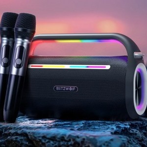  Hordozható Bluetooth Hangszóró Karaoke Blitzwolf BW-WA7 120W-7