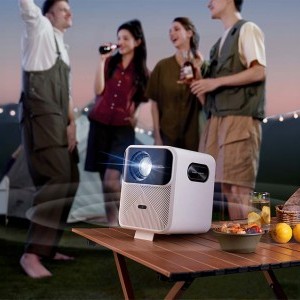 Wanbo Projektor Mozart WB81 1080p Android rendszerrel Fehér EU-11