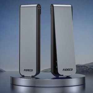 NVMe Ház USB 3.2 10Gbps FIDECO M210CP (szürke)-1