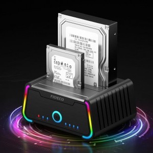 Külső HDD Állomás Kettős Fiókkal FIDECO YPZ230R-1