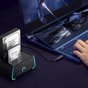 Külső HDD Állomás Kettős Fiókkal FIDECO YPZ230R-3