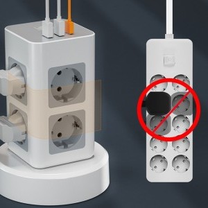 Hálózati elosztó Tessan TPS03RX-DE-C (fehér)-4