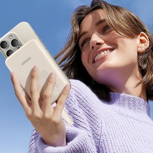 Ugreen mágneses power bank 10000mAh 20W USB-C kábellel-4