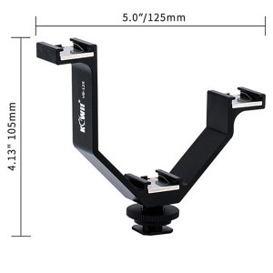 JJC VB-125 Vakupapucs Elosztó Adapter