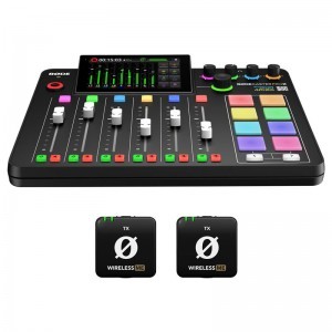 Rode Rodecaster Pro II + 2db Wireless ME adó egység