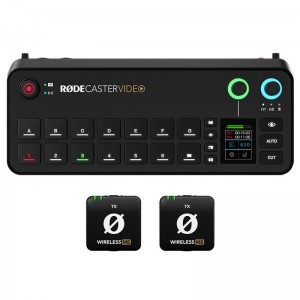 Rode Rodecaster videó és audió keverő + 2db Wireless ME adó egység