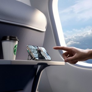 Joyroom JR-PBM12 10000mAh 22.5W Qi2 Powerbank, MagSafe-kompatibilis, gyűrűs talppal - Fekete-4