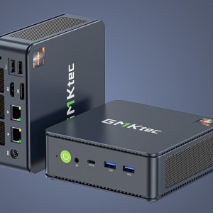 MINI PC GMKtec K6 Ryzen 7 7840HS 32GB RAM + 1TB SSD Fekete-3