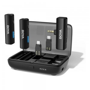BOYA BOYALINK V2 2.4GHz Univerzális vezetéknélküli szett (1+2)