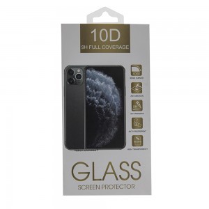 10D edzett üveg Samsung Galaxy S25 Edge fekete kerettel üvegfólia